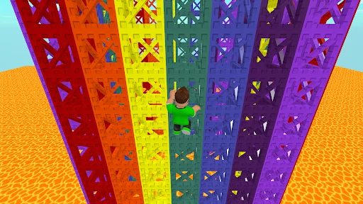 Gameplay screenshot 4 from Obby's World Easy Parkour - Adventure game